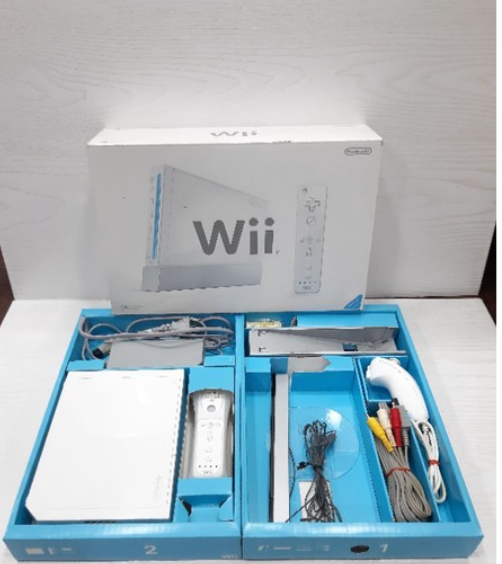 ROM65-[แถมบอร์ด Wii Fit และแผ่นแท้ 10 แผ่น] เครื่อง Nintendo Wii เล่นแท้ งานกล่อง หม้อแปลงแท้เสียบไฟไทยได้ พร้อมเล่น