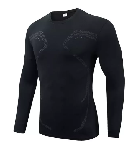 Z97-Coolmax เสื้อบีบอัดแขนยาว เสื้อยืดผู้ชาย กระชับกล้ามเนื้อ เสื้อออกกำลังกาย เสื้อยืดเทรนนิ่ง [กทม. พร้อมส่ง]