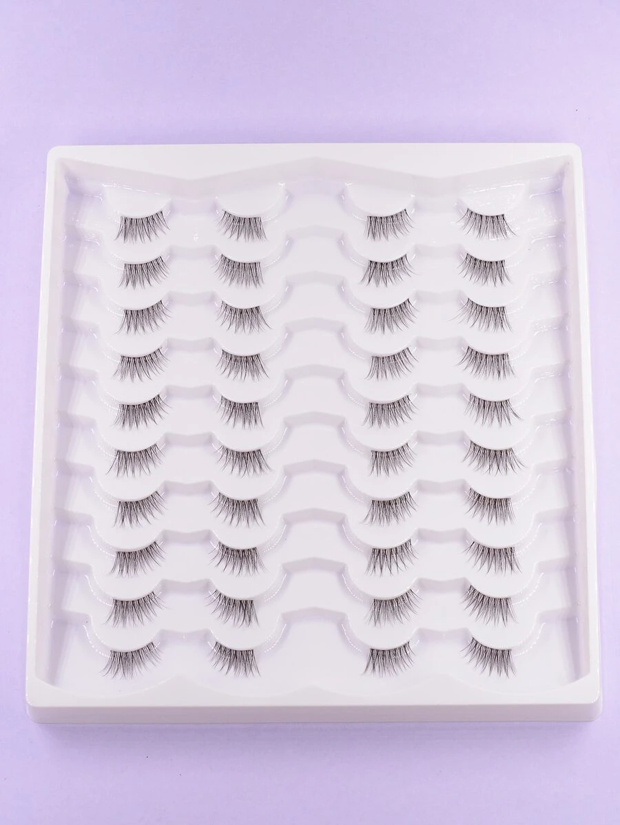 ขนตาปลอม งานธรรมชาติ 20 คู่  g-77