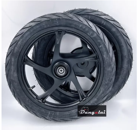 FU16-ชุดล้อแม็กซ์เดิม+ลูกปืน MIO,FINO,NOUVO MX,TTX พร้อมยางนอก+ใน 70/90-14,80/90-14 ***ของใหม่ทุกคู่***