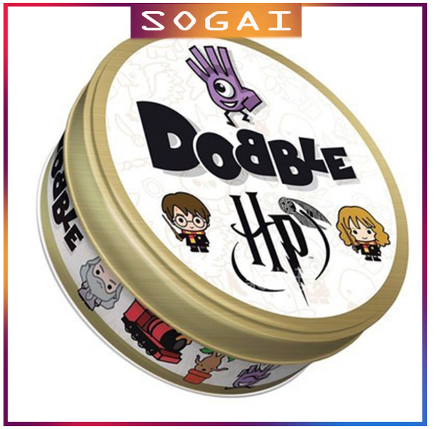 MM87-แฮร์รี่พอตเตอร์ Spot It Potte เกมกระดาน 2 ถึง 7ผู้เล่น สําหรับครอบครัว คลาสสิก จับคู่เกม（Harry Potter）