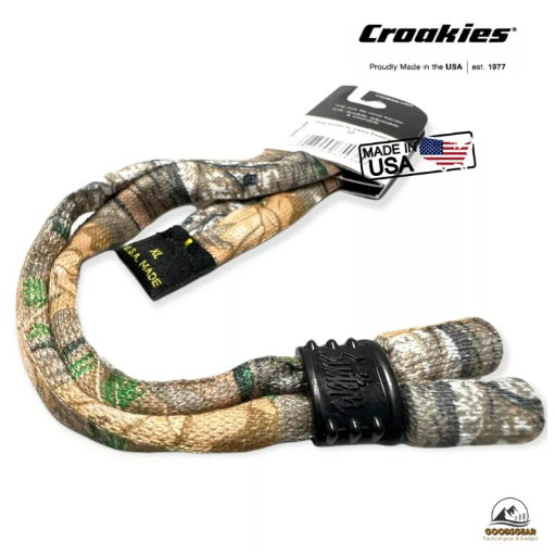 (ว#060) สายคล้องแว่นตา Croakies รุ่น Suiter XL Poly Realtree AP