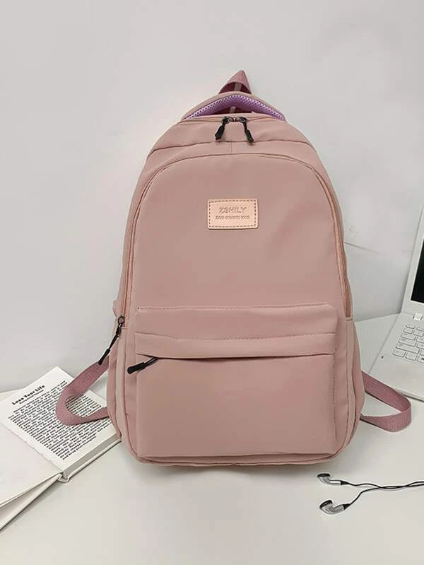 กระเป๋าเป้ คลาสสิค แพทช์ ตัวอักษร  ll-92