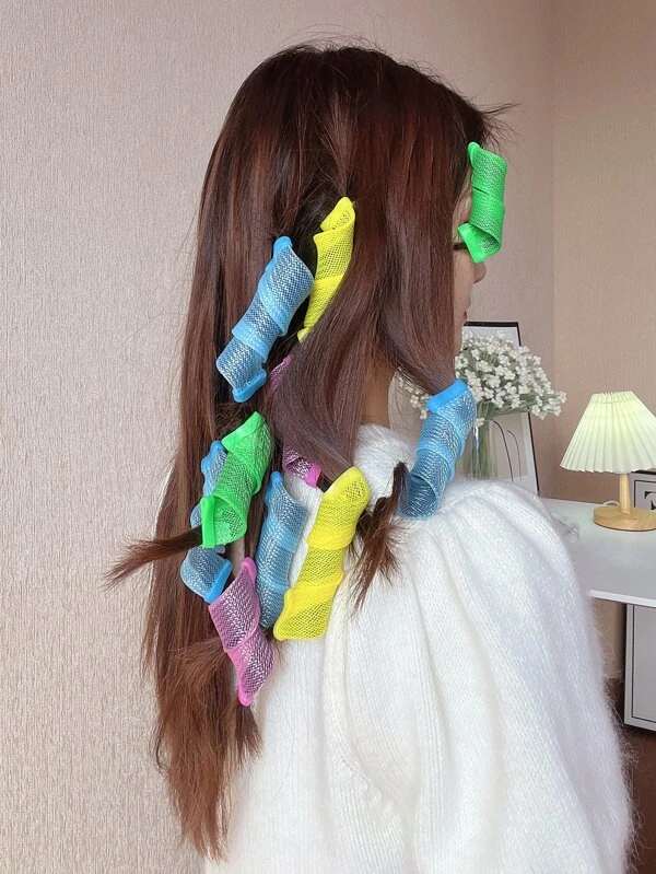 DAZY ที่ม้วนผม 18 ชิ้น ลายหมุนเกลียว  k-1