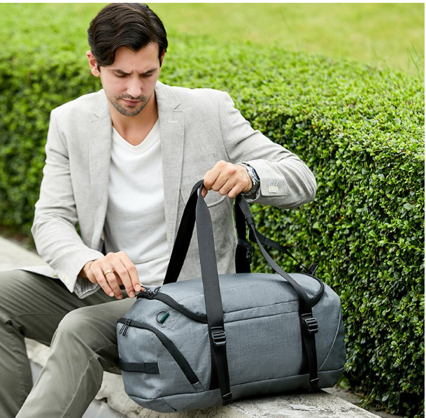 HU75-ใหม่แห้งและเปียกกระเป๋าเดินทางกีฬาแบบพกพาไหล่ Messenger กระเป๋าแฟชั่นกระเป๋ากระเป๋า