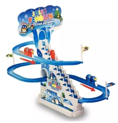 JIN89-เกมส์เพนกวินไต่บันได Jolly Penguin เพนกวินไต่บันได เพนกวิน แพนกวินของเล่นเด็ก Toys สร้างเสริมพัฒนาการเด็ก ของเล่นสำหรับเด็ก