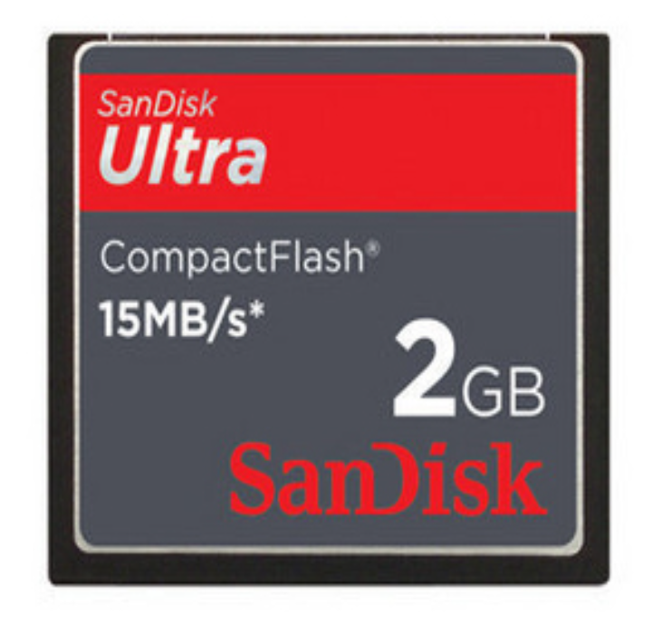 B56-SanDisk Ultra 2GB.Compack Flash Memory