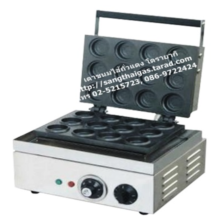 DEE38-เตาขนมโดรายากิ ขนมไส้ถั่วแดง ขนาด 12 หลุม ยี่ห้อนาโนเทค