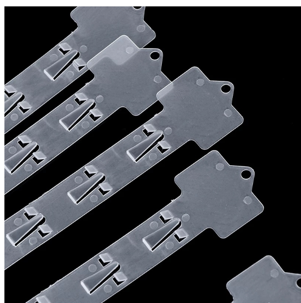 R88-คลิปตะขอพลาสติก สําหรับโชว์ขนมขบเคี้ยว ซูเปอร์มาร์เก็ต 1 ชิ้น