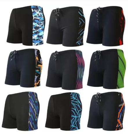 BIG24-โรงงานขายตรงกางเกงว่ายน้ำชายกางเกงว่ายน้ำหลวมนักมวยบวกไขมันขนาดบวกกางเกงขาสั้นชายหาดแห้งเร็วขายส่ง