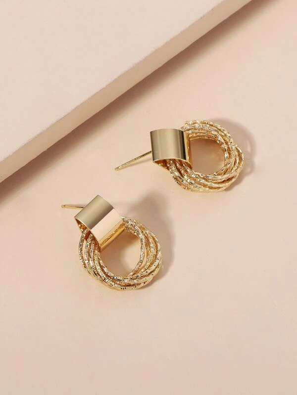 ต่างหูหล่น กลม e-74