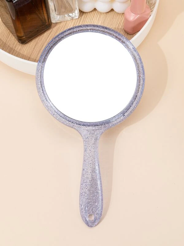 กระจก แบบมือถือ กลิตเตอร์ k-27