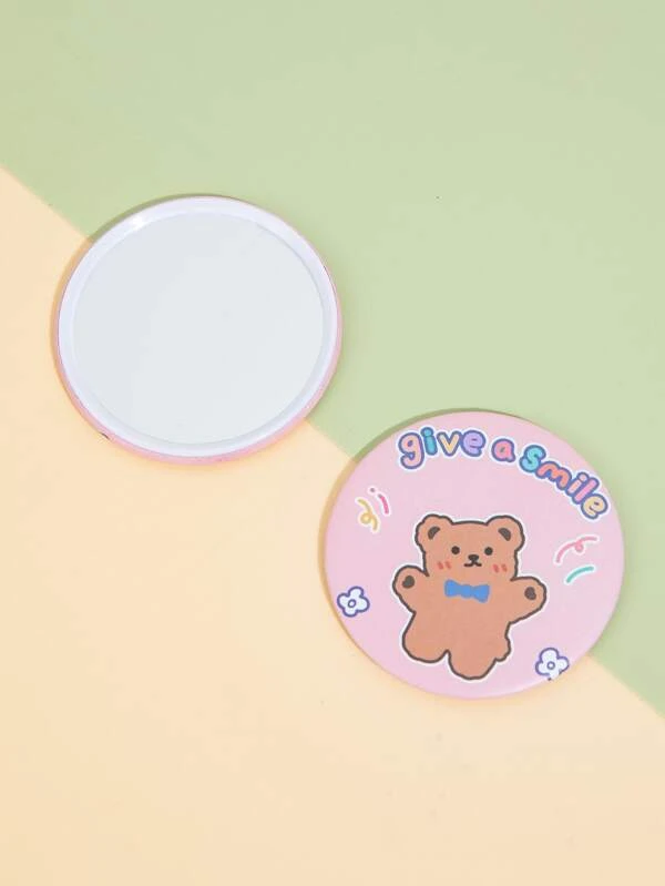 กระจกเงา ลาย หมี 1 ชิ้น  k-18