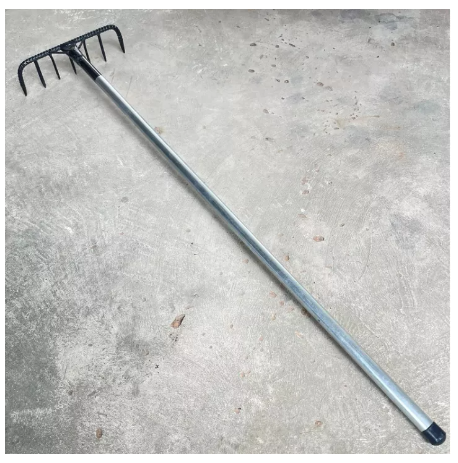 D22-คราดเหล็ก ครากด คราดพร้อมด้าม คราดหญ้า คราดใบไม้ (HFHGMVBVB78654)456546456