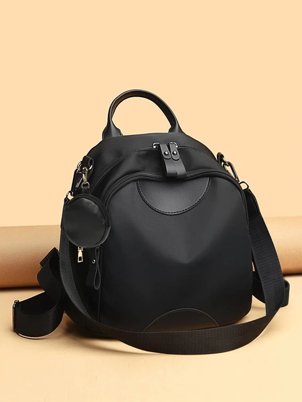 กระเป๋าเป้ สุดคลาสสิค มินิมอล พร้อม เล็ก ถุงเล็กๆ / Pouch ll-47