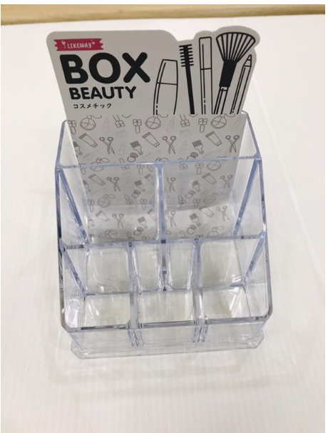 MW134-โคตรถูก สาว สวย ควรมีไว้ กล่องเก็บเครื่องสำอางค์ กล่องใส่เครื่องสำอางค์ พร้อมส่ง BOX BEAUTY ราคาถูก