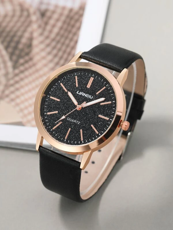 นาฬิกาควอทซ์ ตัวชี้ แบบกลม  น-0132