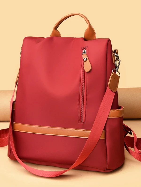 กระเป๋าเป้ คลาสสิค ซิปหน้า  ll-2