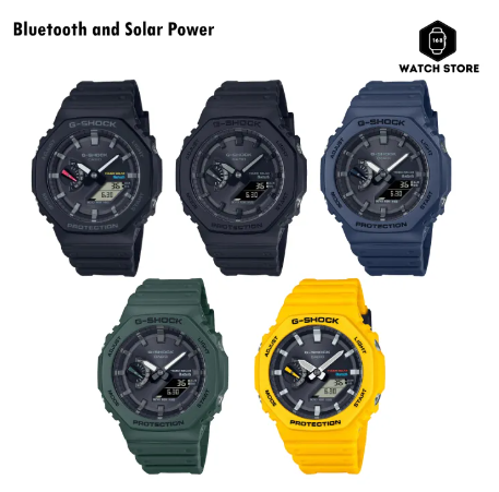 WAT47-G-Shock รุ่น GA-B2100 ระบบโซล่าร์ และบลูทูธเชื่อมต่อมือถือ ของแท้ ประกันศูนย์ 1 ปี