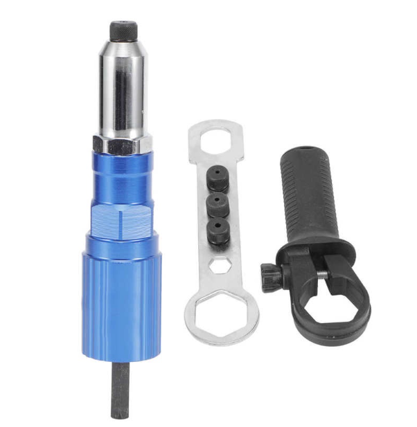 TH46-หมุดย้ำ เจาะ สิ่งที่แนบมา แปลงตอกหมุดไฟฟ้า เชื่อมต่อ อะแดปเตอร์ เครื่องมือช่างไม้ไฟฟ้า