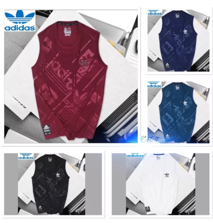 FJ26-เสื้อแขนกุดกีฬา (AD7) เสื้อกล้ามออกกำลังกายผู้ชาย หญิง เสื้อกีฬาคอกลม สวมใส่สบาย