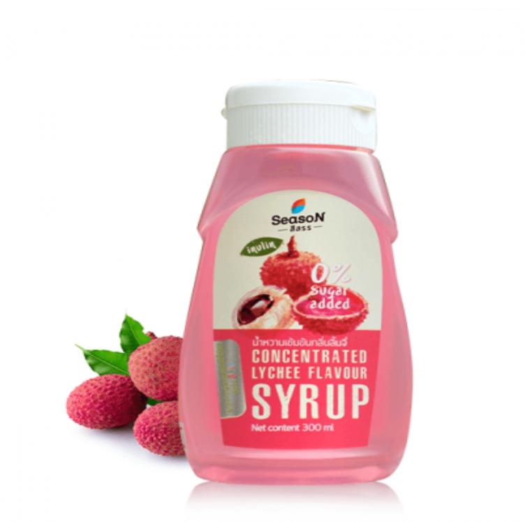 TAN87-น้ำหวานเข้มข้นปราศจากน้ำตาลกลิ่นลิ้นจี่ 300 ML