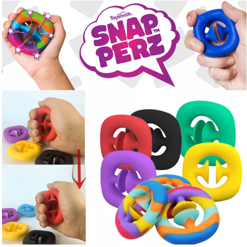 ONE01-Squeeze Snap Sensory Tool Fidget Toy ยาคลายเครียดออทิสติก ของเล่นเด็ก ของเล่นบีบอัด กริ๊ป ยาคลายเครี