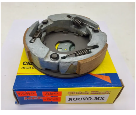 FU215-คลัทช์ก้อน ชุดผ้าคลัชแรงเหวี่ยง ครัช 3 ก้อน คลัทช์ก้อนสำหรับ YAMAHA NOUVO-MX/MIO/FINO(หลังแบน) อะไหล่มอร์ไซค์