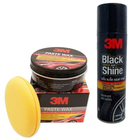 AC181-3M ผลิตภัณฑ์ขี้ผึ้งเคลือบเงารถ และยางรถยนต์