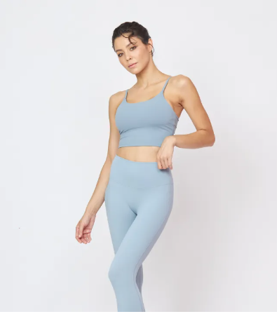 SF47-Luxeflex Sculpted Leggings (Amalfi) - เลคกิ้งฟ้าเทา / กางเกงออกกำลังกาย กางเกงกีฬา