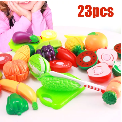 GO23-เครื่องตัดผลไม้ จัดส่งทันที ของเล่นจำลอง ของเล่นบทบาทสมมติ ของเล่นเสริมพัฒนาการ ของเล่นเด็ก