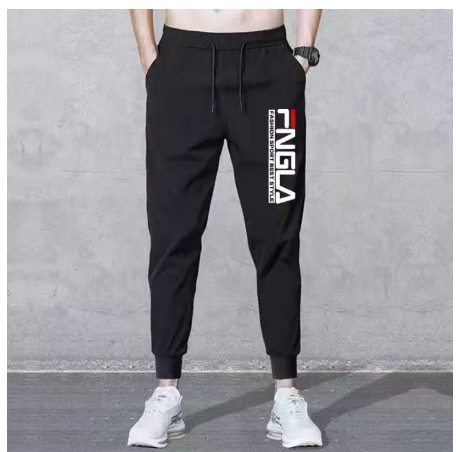 BIG61-กางเกงแฟชั่น ขาจั๊ม สไตล์เกาหลี ผ้านิ่มใส่สบาย สำหรับผู้ชาย