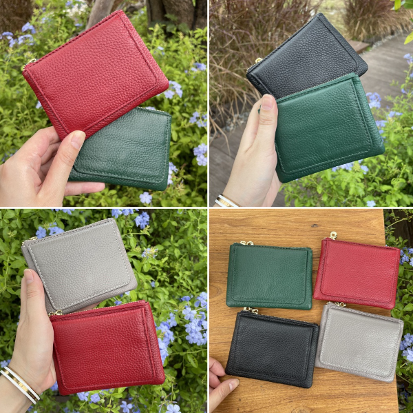 RAY23-กระเป๋าสตางค์หนังวัว กระเป๋าสตางค์ กระเป๋าตังค์ S9-95