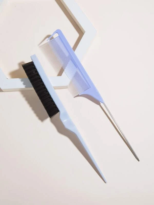 หวีผม พกพาได้ 2 ชิ้น k-11