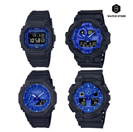 WAT56-นาฬิกา G-SHOCK รุ่น GA-2100BP, GA-100BP, GA-700BP, GW-B5600BP ลาย Paisley ประกัน 1 ปี