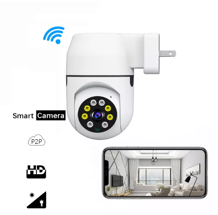 GE118-กล้องวงจรปิด กล้องวงจรปิดไร้สาย 1080P WIFI Full HD กลางแจ้งกล้องรักษาความปลอดภัย กันน้ำ ควบคุมระยะไกล เทคโนโลยีอินฟราเรด กล้องหมุนได้​ 360°