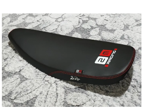 FU102-เบาะปาด ทรงกลางสำหรับ HONDA DASH หนังเรดเดอร์ หนังด้าน ด้ายแดง งานสวยคุณภาพดี เบาะแต่ง DASH เบาะมอเตอร์ไซด์ เบาะ2M เบาะแดช