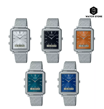 WAT69-Casio Standard รุ่น MTP-B205M Analog-Digital ของแท้ ประกันศูนย์