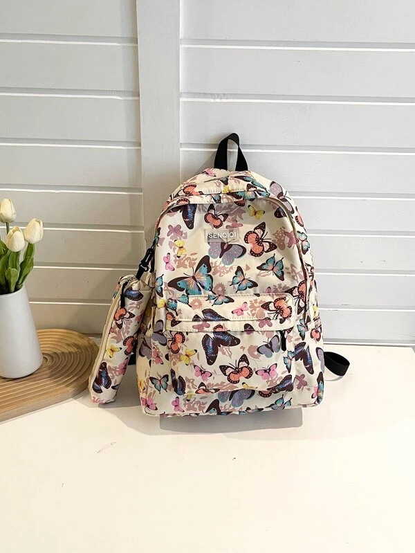 กระเป๋าเป้อเนกประสงค์ ลาย ผีเสื้อ ll-15