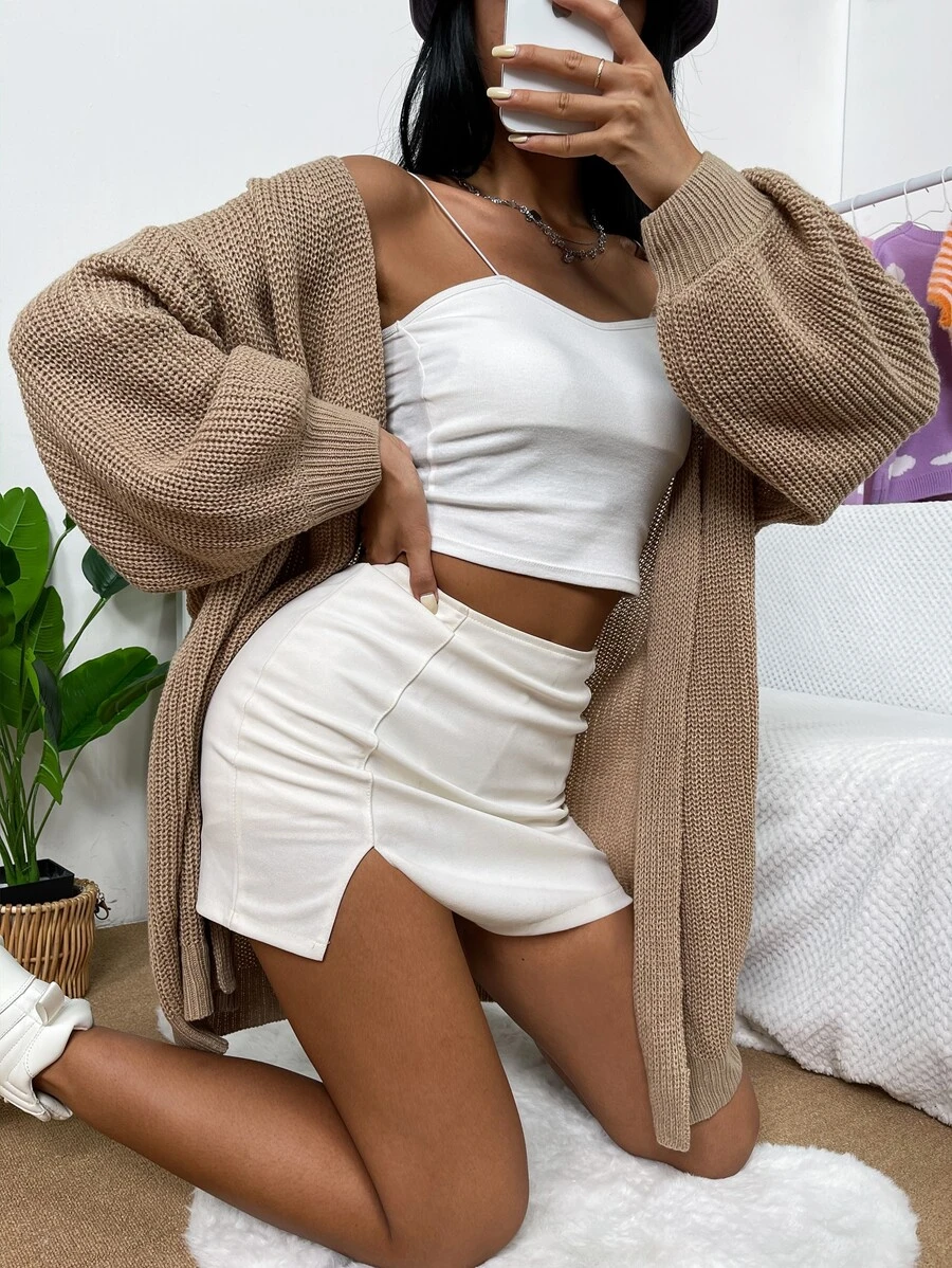 คาร์ดิแกน เสื่อแขนทรงโคมไฟ เปิดหน้า j-42